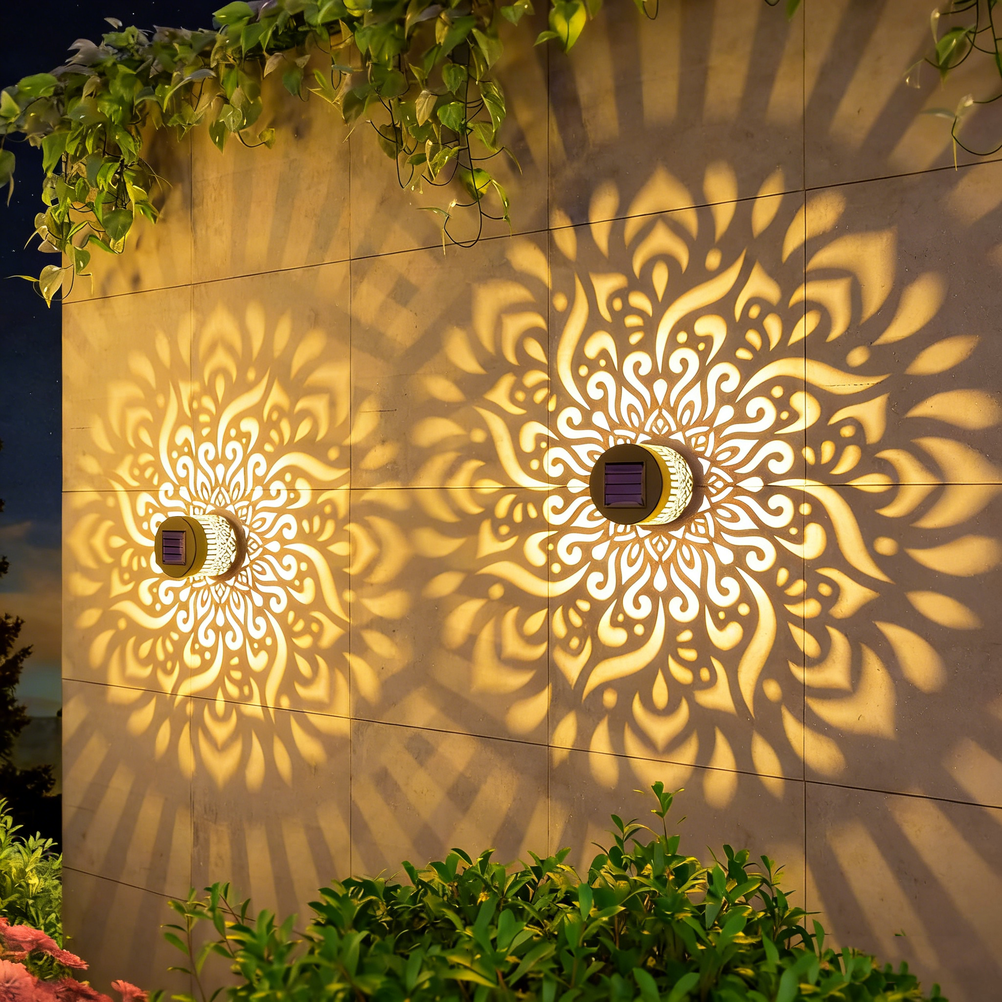 Solar-Powered Decor Projection Light